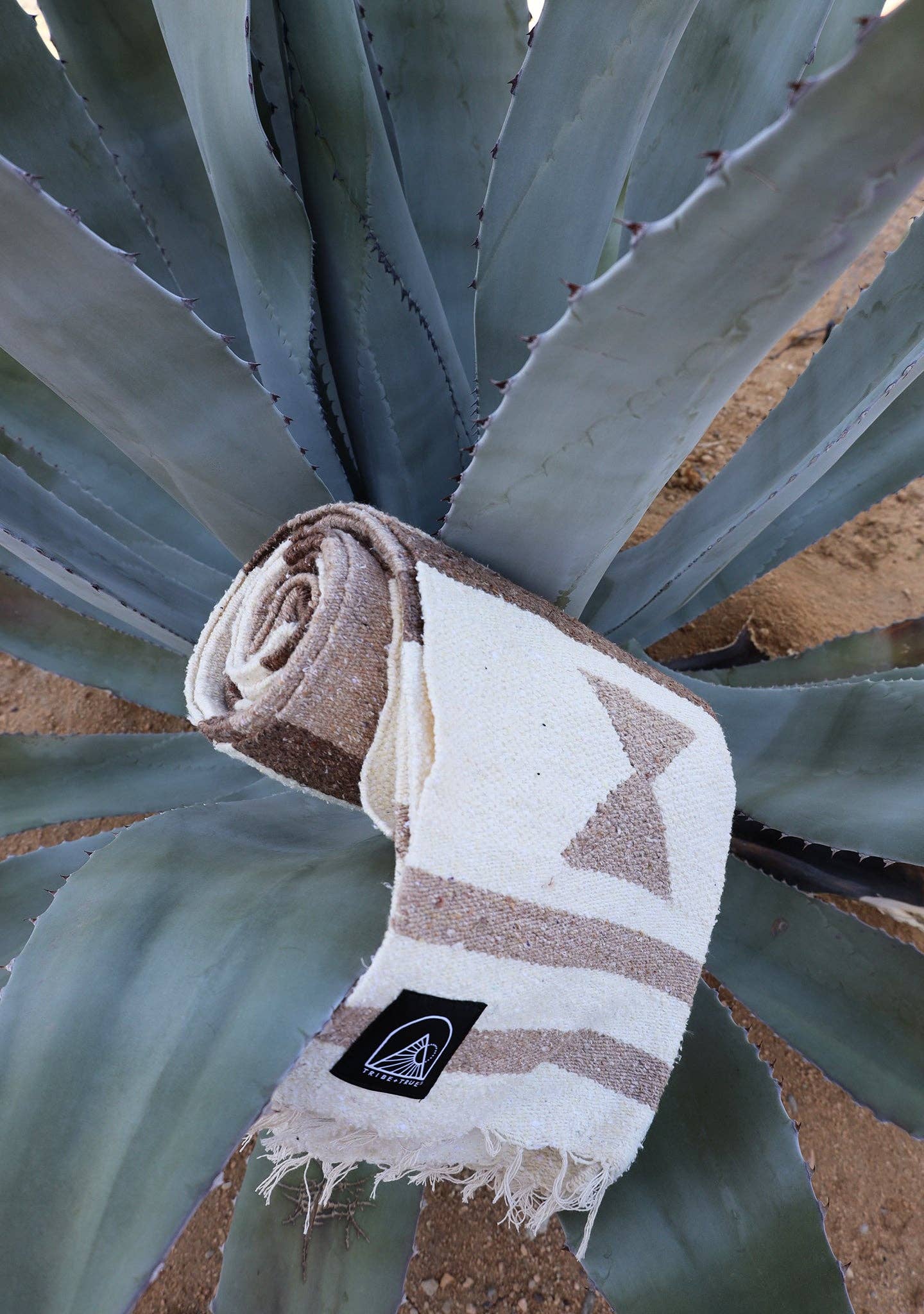 Plaid tissé main Grès - Conceptstore Royan