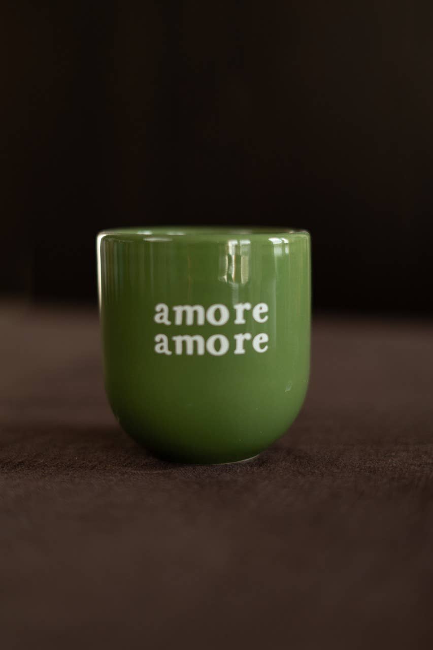 Tasse Amore Amore vert