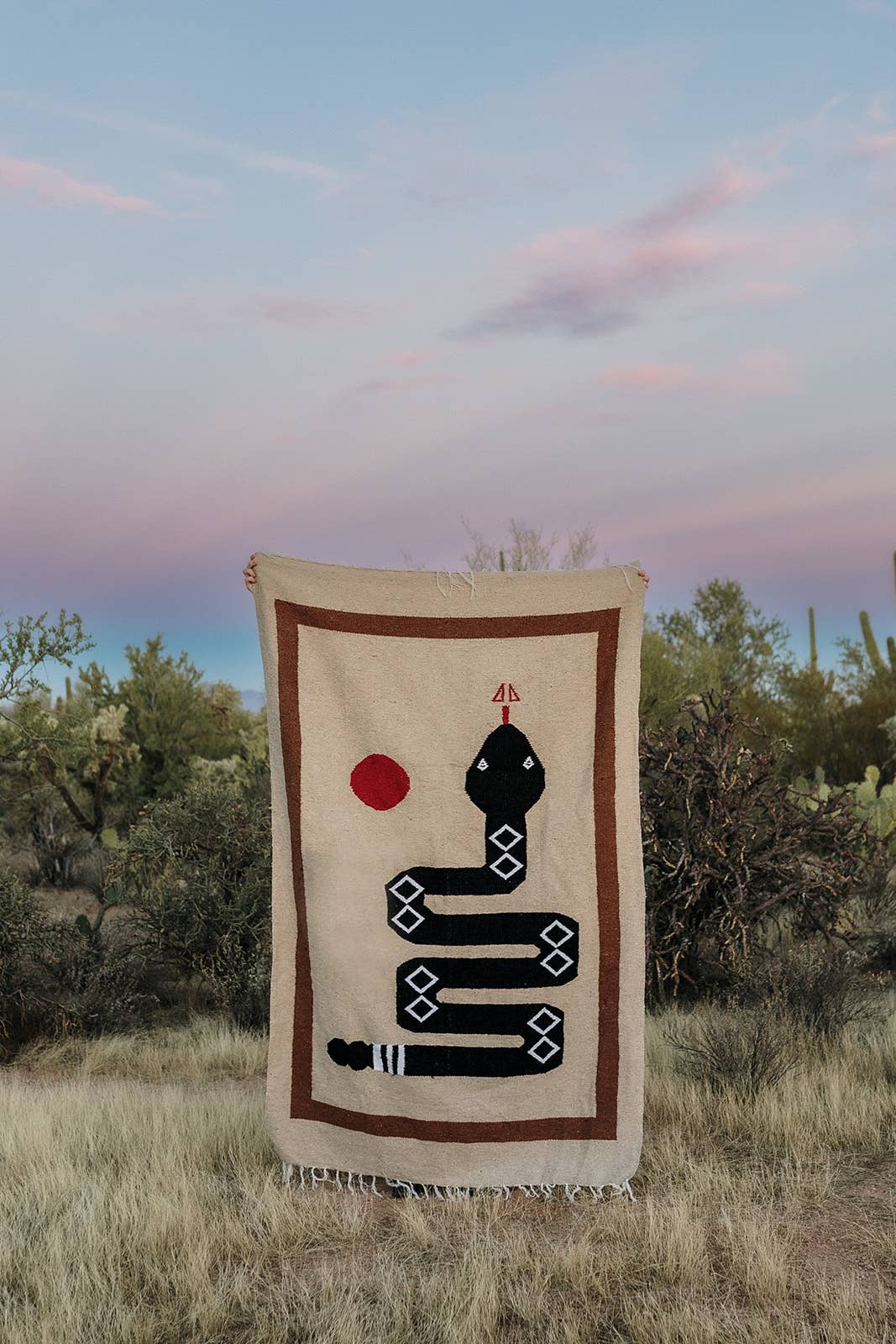 Plaid tissé main  La Vibora - Concept Store Royan