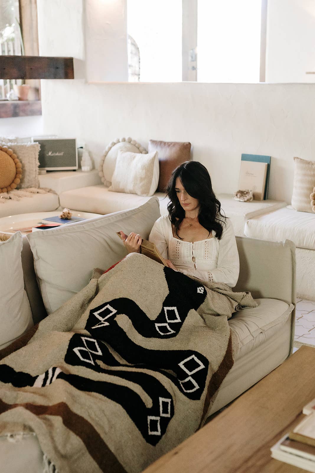 Plaid tissé main  La Vibora - Concept Store Royan