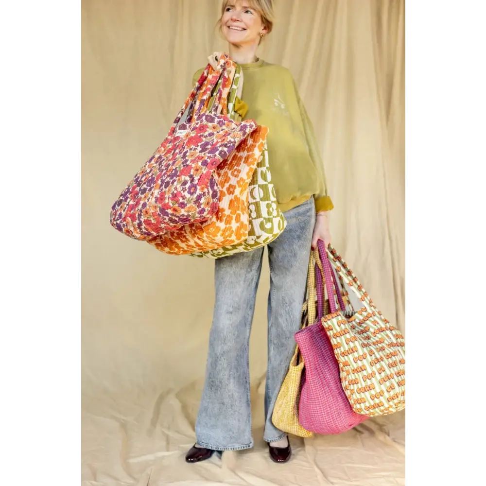 Cabas Samba Bloom Accessoires Apaches Collections Seea Concept Store Royan