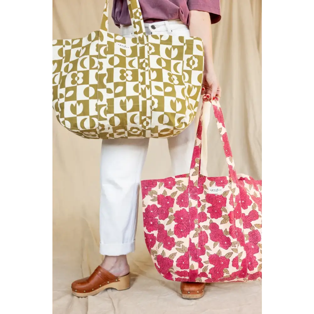 Cabas Sambi Damier Accessoires Apaches Collections Seea Concept Store Royan