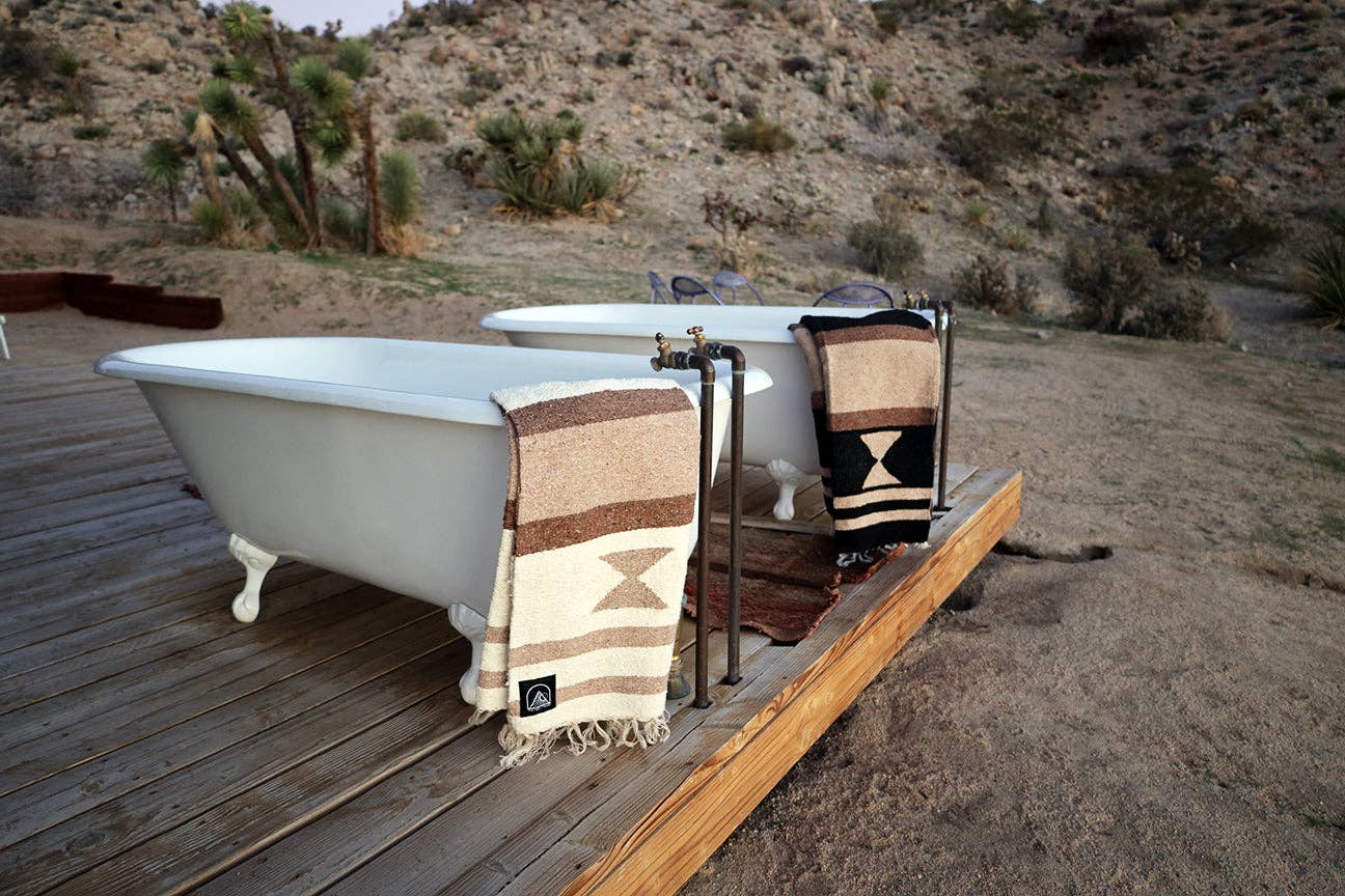 Plaid tissé main Grès - Conceptstore Royan