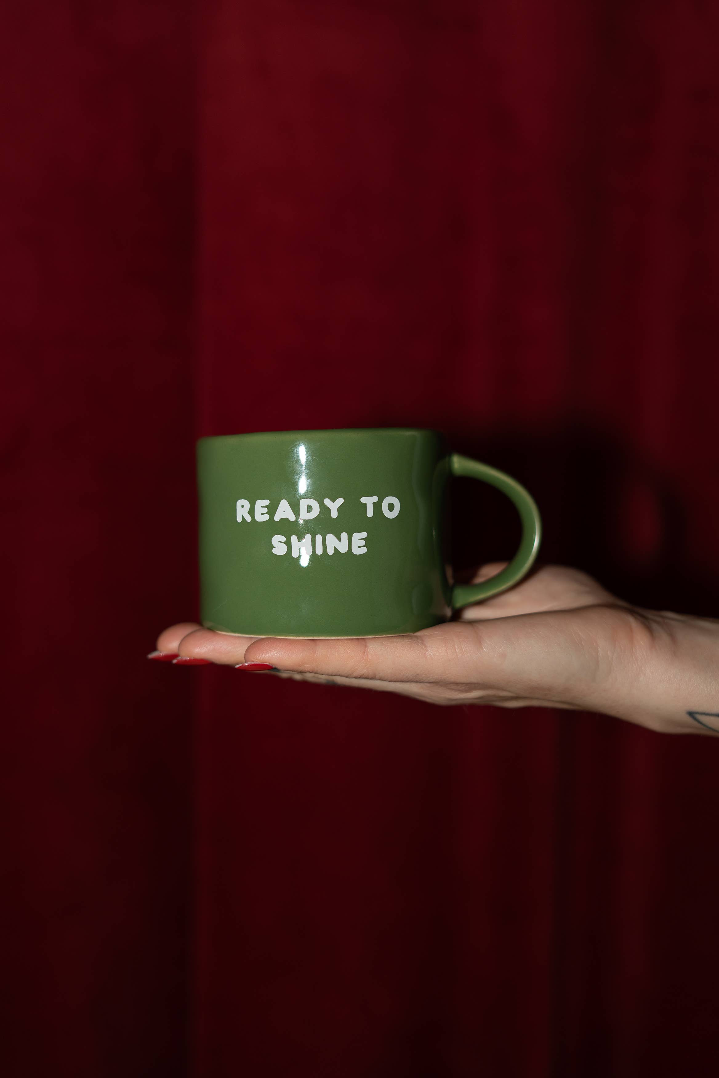 Tasse Prête à Briller