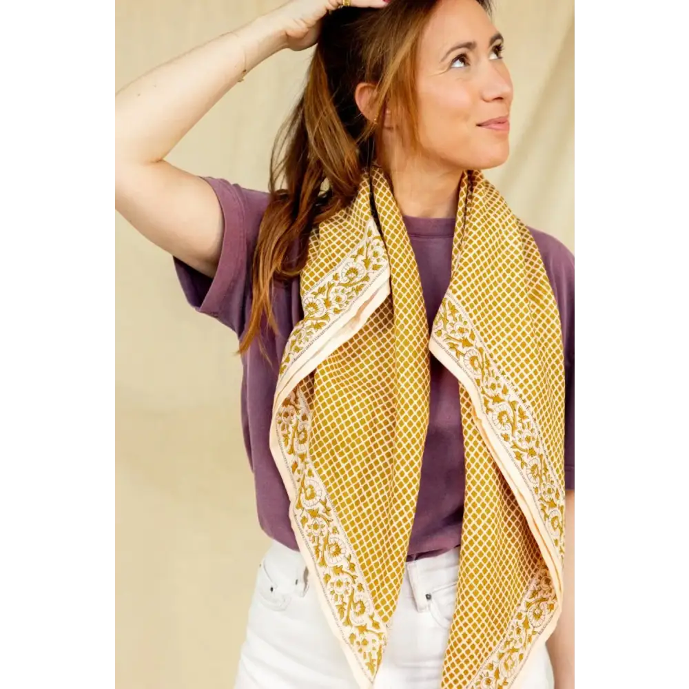 Foulard Latika Mosaïc Apaches Collections Seea Concept Store Royan