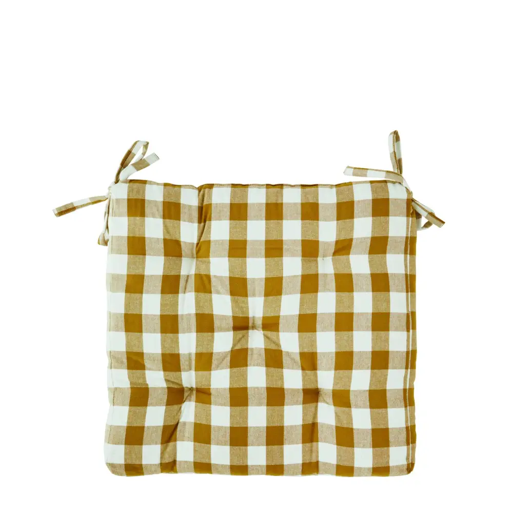 Housse de Coussin Vichy Madam Stoltz Seea Concept Store Royan