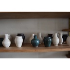 Mini soliflore - UB005 Noir Céramique Poterie Sara Baudry Seea Concept Store Royan