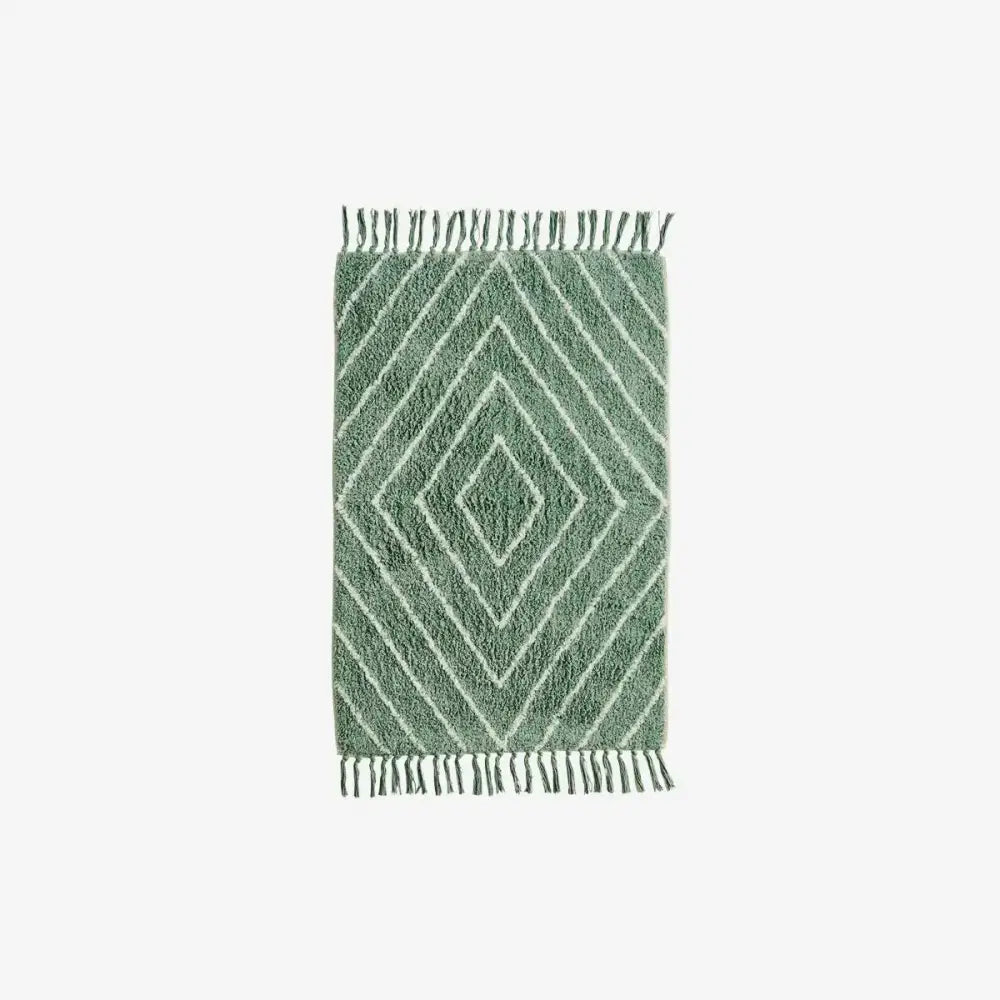Tapis rectangle vert Madam Stoltz Seea Concept Store Royan